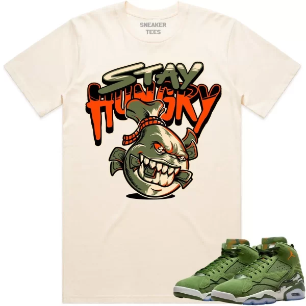 Jordan MVP 678 Sky J Olive Shirt to Match - CELADON STAY HUNGRY Jezsport.com