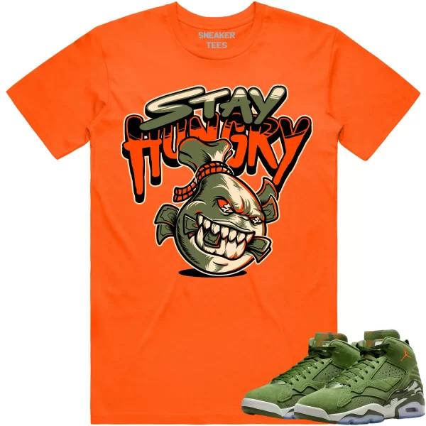 Jordan MVP 678 Sky J Olive Shirt to Match - CELADON STAY HUNGRY Jezsport.com