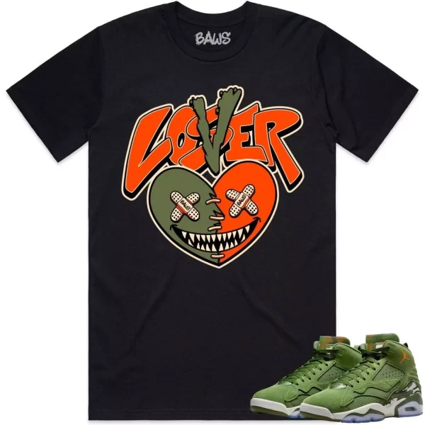 Jordan MVP 678 Sky J Olive Shirt to Match - CELADON LOVER LOSER BAWS Jezsport.com