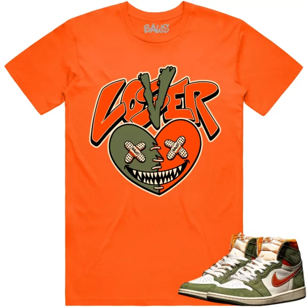 Jordan 1 Celadon 1s Shirt to Match - CELADON LOVER LOSER BAWS Jezsport.com