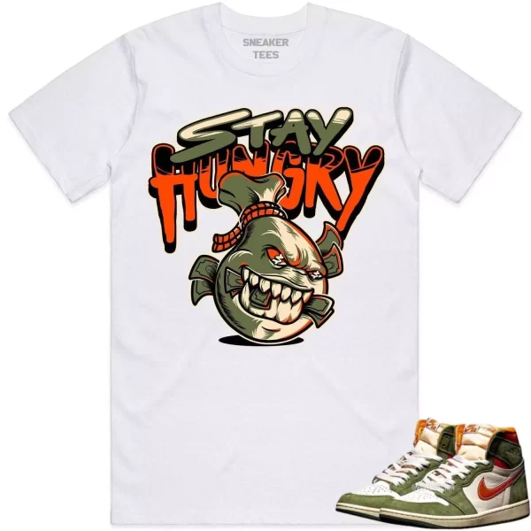 Jordan 1 Celadon 1s Shirt to Match - CELADON STAY HUNGRY Jezsport.com