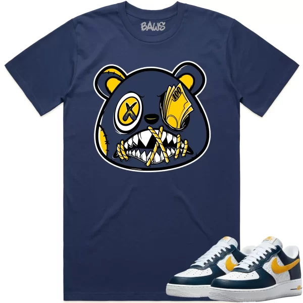 Air Force One Michigan AF1 Shirt to Match - MICHIGAN MONEY TALKS BAWS Jezsport.com