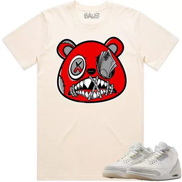 Jordan Retro 3 Craft Ivory 3s Shirt to Match - ANGRY MONEY TALKS BAWS Jezsport.com