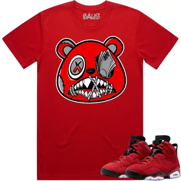 Jordan 6 Toro Bravo 6s Shirt to Match - ANGRY MONEY TALKS BAWS Jezsport.com