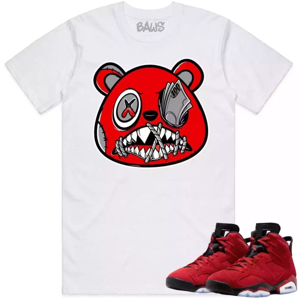 Jordan 6 Toro Bravo 6s Shirt to Match - ANGRY MONEY TALKS BAWS Jezsport.com