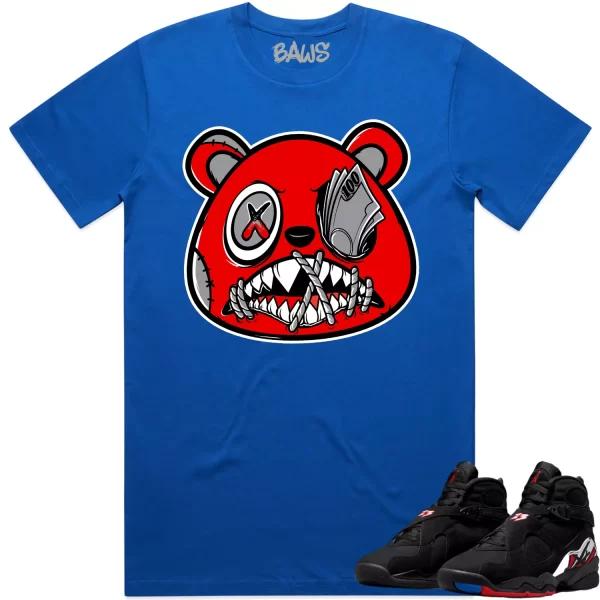 Jordan 8 Playoff 8s Shirt to Match - ANGRY MONEY TALKS BAWS Jezsport.com