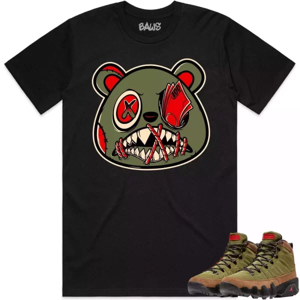 Jordan 9 Beef Broccoli 9s Shirt to Match - OLIVE MONEY TALKS BAWS Jezsport.com