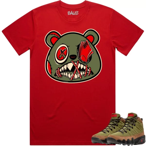 Jordan 9 Beef Broccoli 9s Shirt to Match - OLIVE MONEY TALKS BAWS Jezsport.com