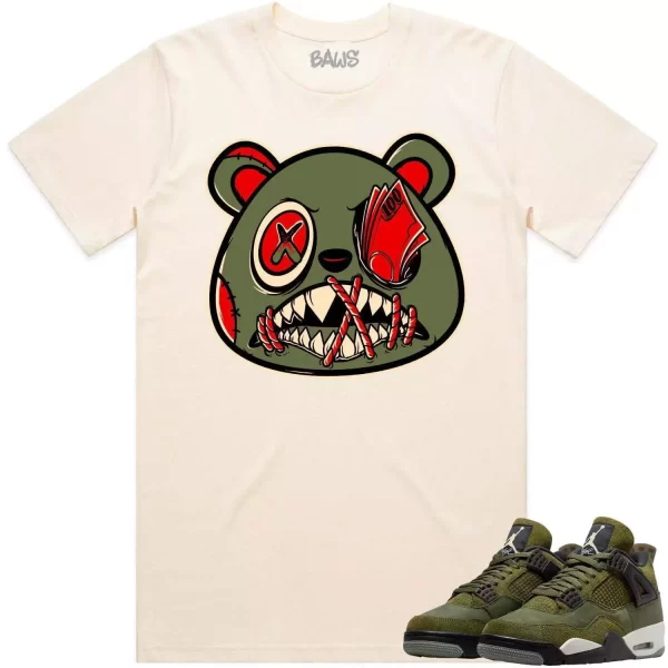 Jordan 4 Craft Olive 4s Shirt to Match - OLIVE MONEY TALKS BAWS Jezsport.com