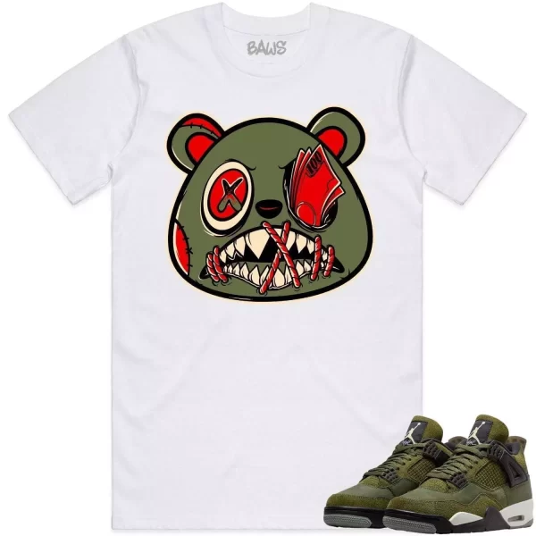 Jordan 4 Craft Olive 4s Shirt to Match - OLIVE MONEY TALKS BAWS Jezsport.com