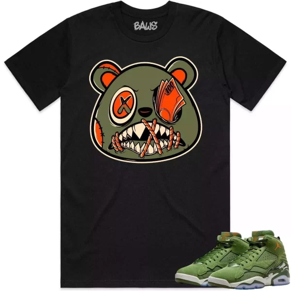 Jordan MVP 678 Sky J Olive Shirt to Match - CELADON MONEY TALKS BAWS Jezsport.com