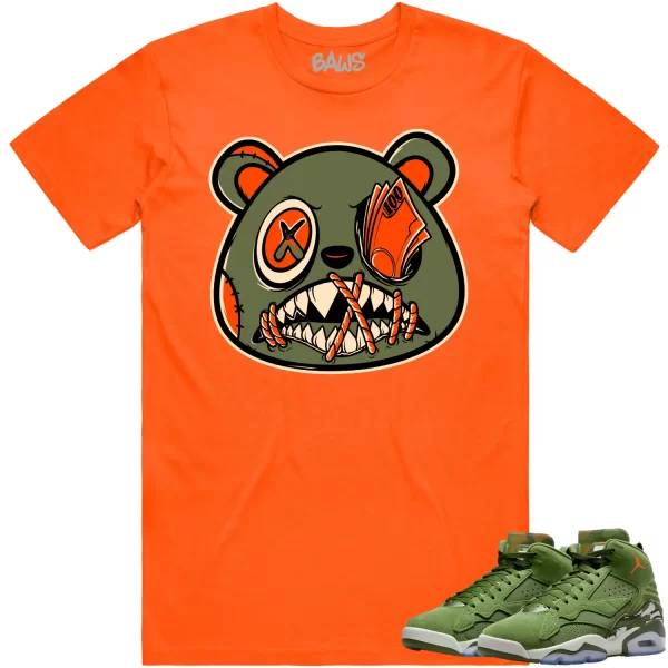 Jordan MVP 678 Sky J Olive Shirt to Match - CELADON MONEY TALKS BAWS Jezsport.com