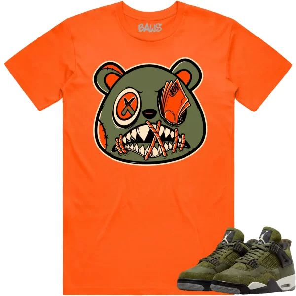 Jordan 4 Craft Olive 4s Shirt to Match - CELADON MONEY TALKS BAWS Jezsport.com