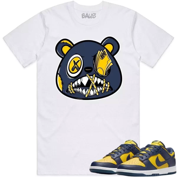 Michigan Dunks Shirt to Match - MICHIGAN MONEY TALKS BAWS Jezsport.com