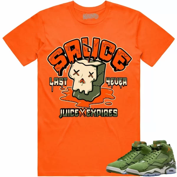 Jordan MVP Olive Sky J Shirt to Match - CELADON SAUCE Jezsport.com