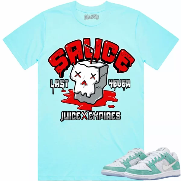 April Dunks Shirt to Match - RED SAUCE Jezsport.com