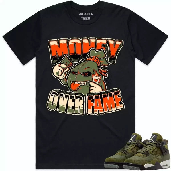 Jordan 4 Craft Olive 4s Shirt to Match - CELADON MOF Jezsport.com