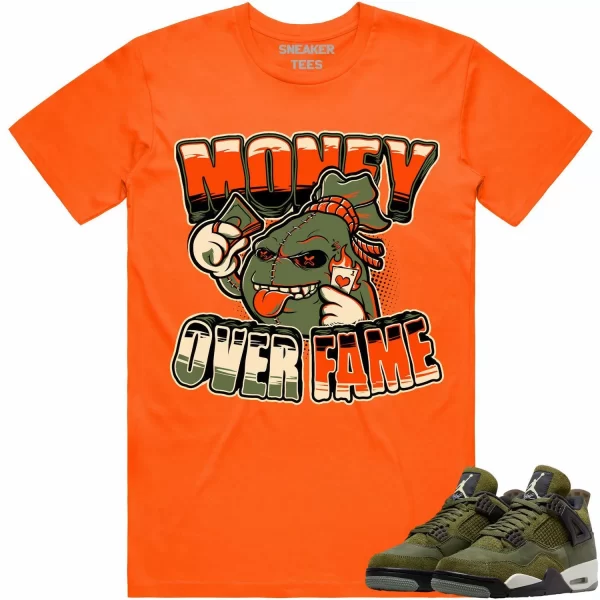 Jordan 4 Craft Olive 4s Shirt to Match - CELADON MOF Jezsport.com