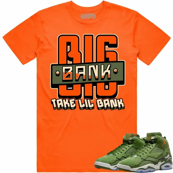 Jordan MVP Olive Sky J Shirt to Match - CELADON BIG BANK Jezsport.com