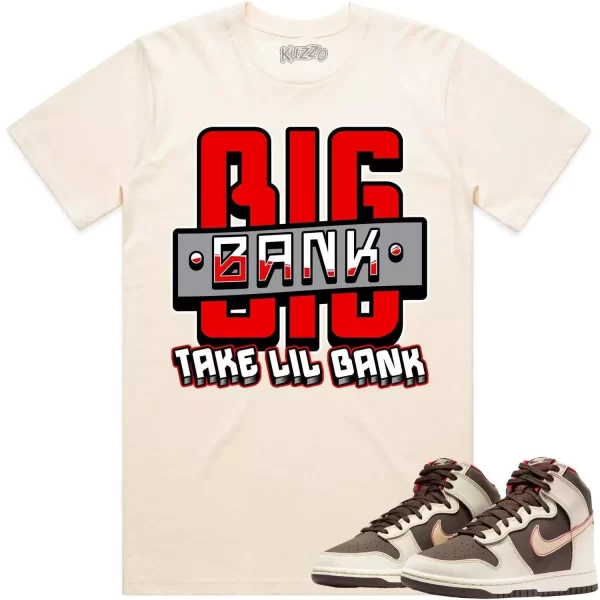 Jordan 3 White Cement 3s Shirt to Match - RED BIG BANK Jezsport.com