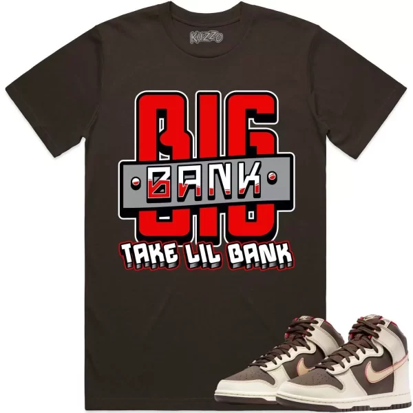 Jordan 3 White Cement 3s Shirt to Match - RED BIG BANK Jezsport.com