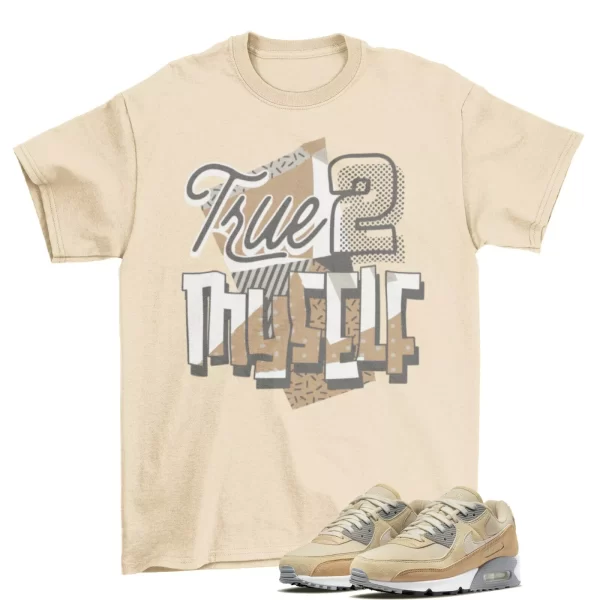 Stay True Sand Drift Shirt to Air Max 90 Premium Hemp Sand Drift / DA1641 201 Jezsport.com