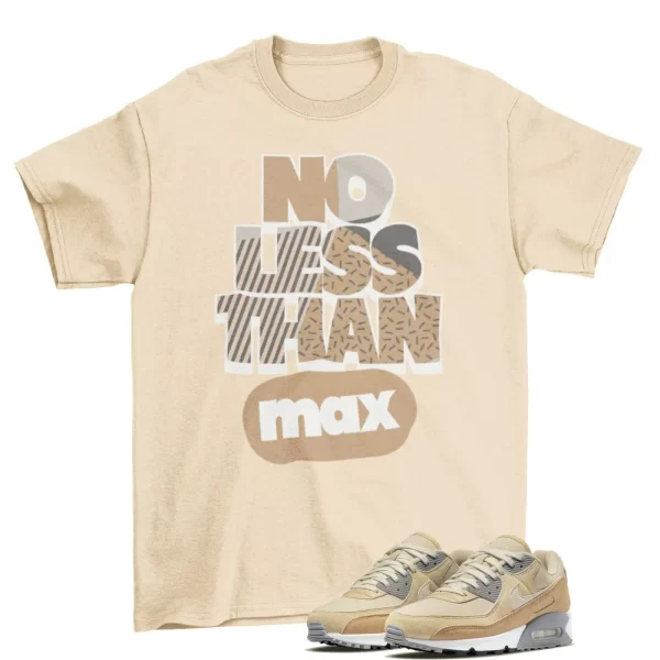 No Less Sand Drift Shirt to Air Max 90 Premium Hemp Sand Drift / DA1641 201 Jezsport.com