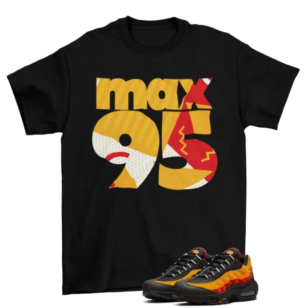 1995 Shirt Black to Match Air Max 95 Raygun Cosmic Clay DC9412-001 Jezsport.com