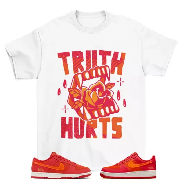 Truth ATL Shirt White to Match Dunk Low ATL/ AF1 Low FD0724-657 Jezsport.com