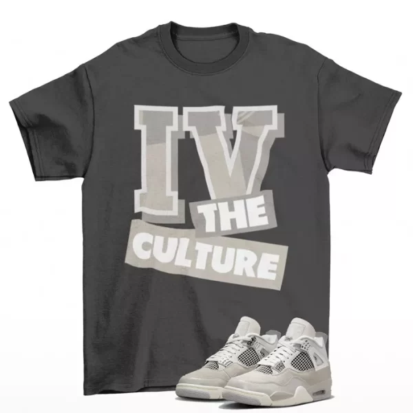 For The Culture Shirt to Match Jordan 4 Retro Frozen Moments AQ9129-001 Jezsport.com