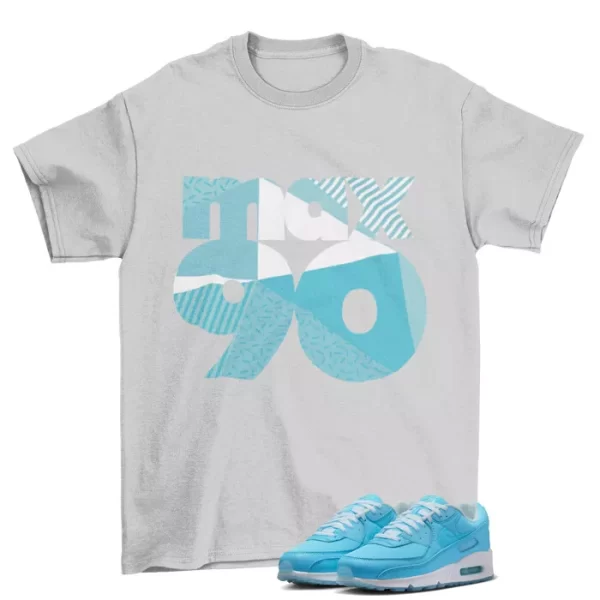 1990 Shirt Grey to Match Air Max 90 Ocean Bliss FD0734-442 Jezsport.com