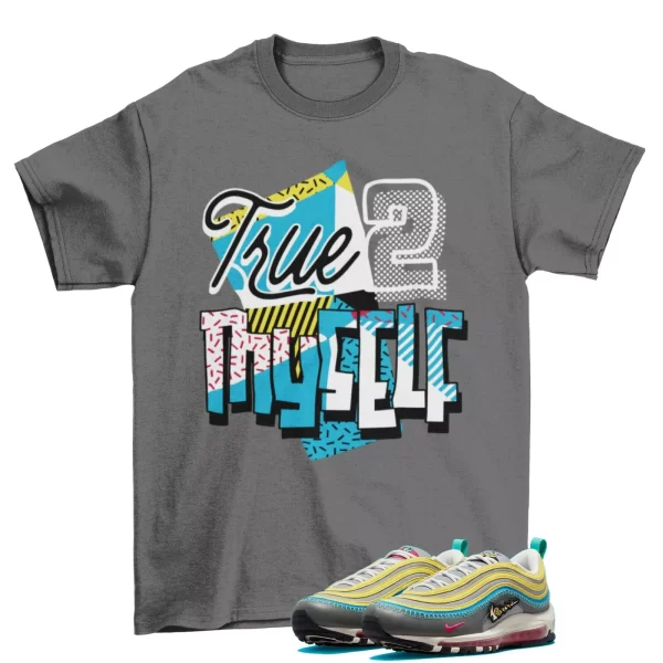 Stay True Shirt Grey to Air Max 97 Air Sprung Iron Grey DH4759-001 Jezsport.com