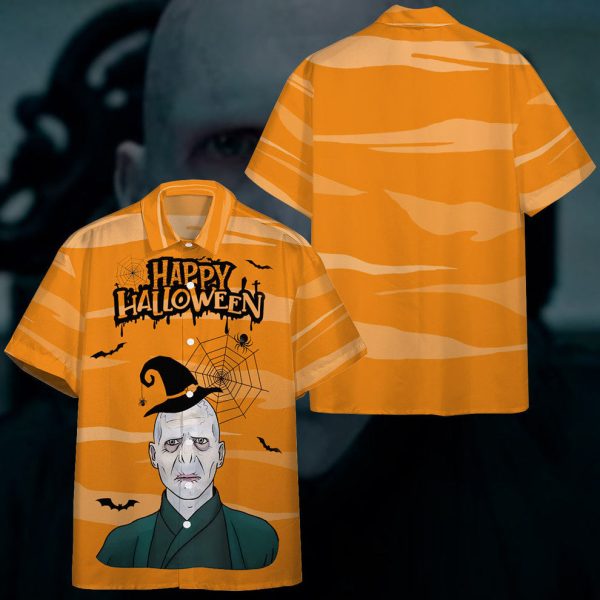 3D Happy Halloween Lord Voldemort Hawaii Shirt, Summer Shirt For Men and Women Jezsport.com