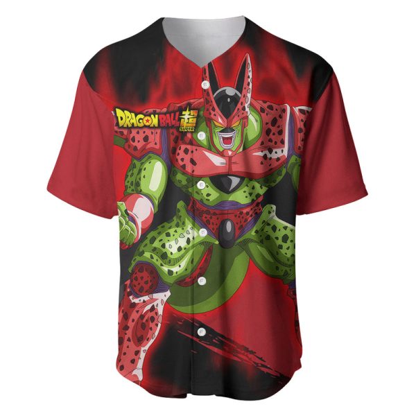 Cell Max Super - Dragon Ball Baseball Jersey Jezsport.com