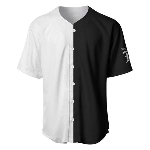 L Lawliet Baseball Jersey Jezsport.com