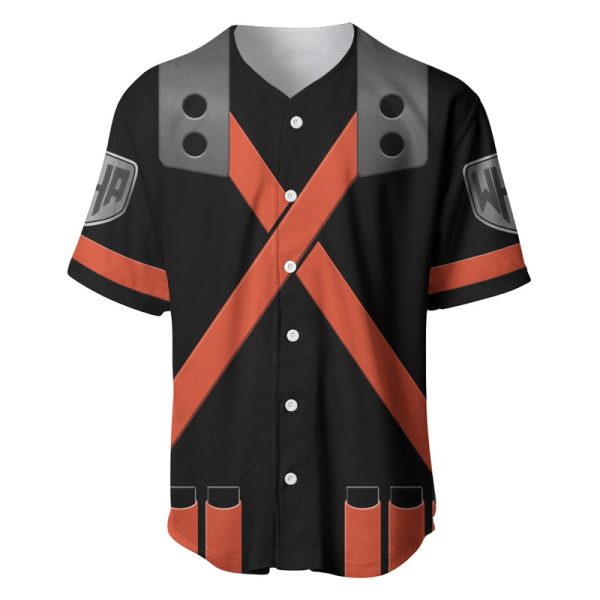 Musketeer Katsuki Bakugo - Anime Baseball Jersey For Men and Women Jezsport.com