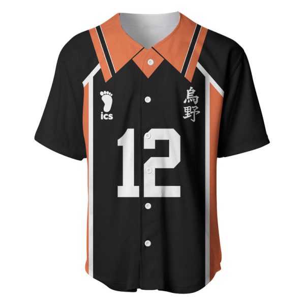 Tadashi Yamaguchi Karasuno Baseball Jersey For Men and Women Jezsport.com