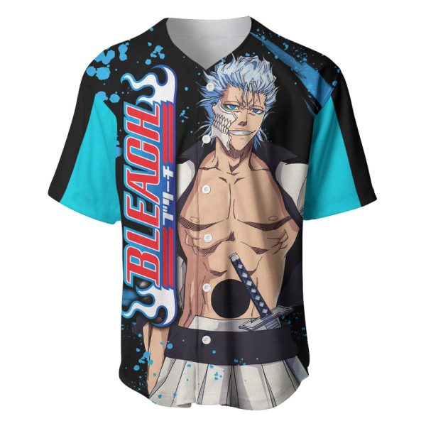 Grimmjow Baseball Jersey Bleach For Men and Women Jezsport.com