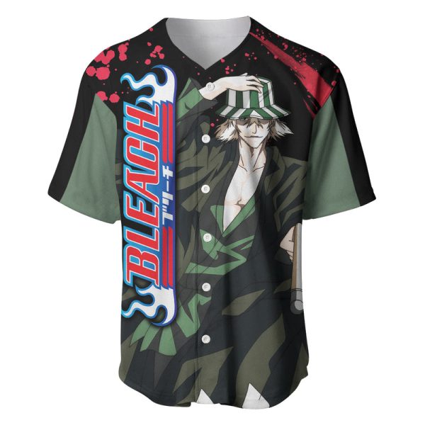 Kisuke Urahara Baseball Jersey Bleach For Men and Women Jezsport.com