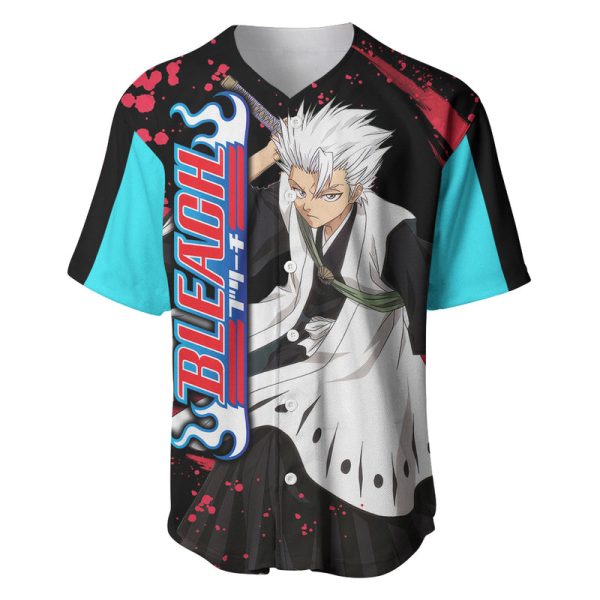 Toshiro Hitsugaya Baseball Jersey Bleach For Men and Women Jezsport.com