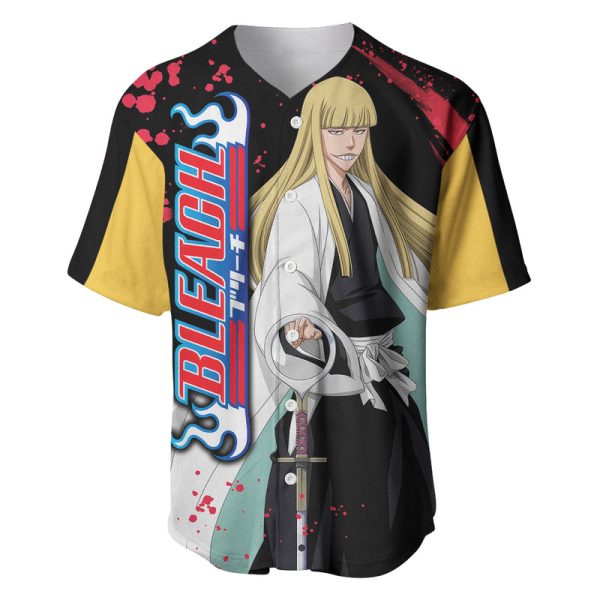 Shinji Hirako Baseball Jersey Bleach For Men and Women Jezsport.com