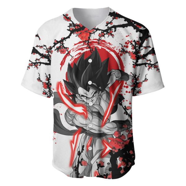 Gogeta - Japan Style Anime Baseball Jersey Jezsport.com