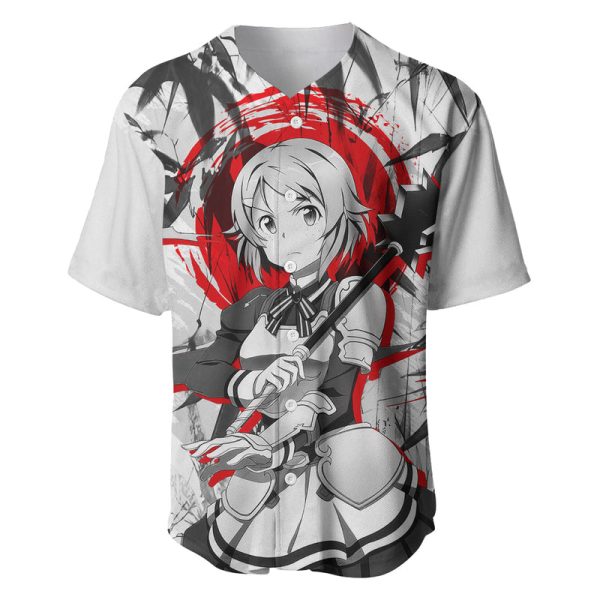 Lisbeth Baseball Jersey Sword Art Online For Men and Women Jezsport.com