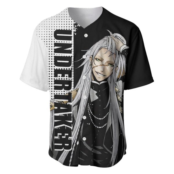 Undertaker Baseball Jersey Black Butler For Men and Women Jezsport.com