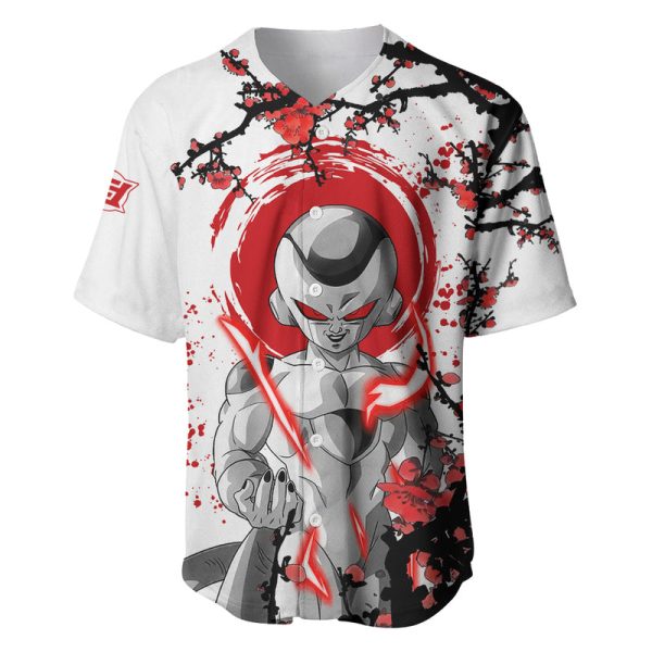 Frieza - Japan Style Anime Baseball Jersey Jezsport.com