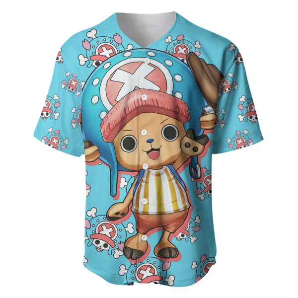 Tony Tony Chopper - Movie Red Baseball Jersey Jezsport.com