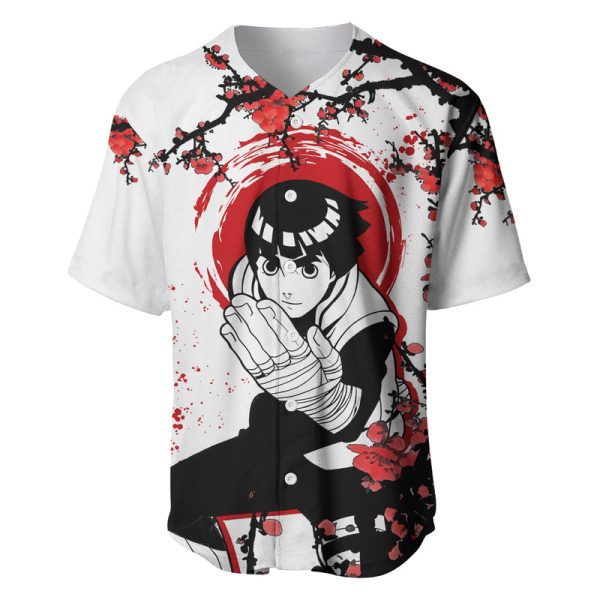 Rock Lee - Japan Style Anime Baseball Jersey Jezsport.com