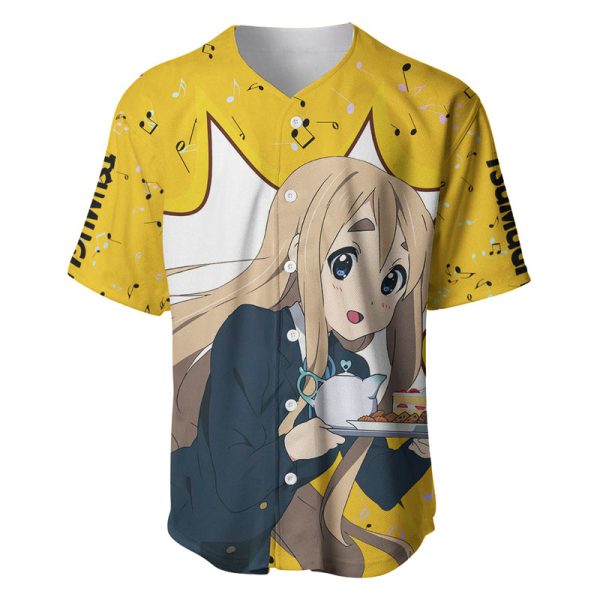 K-On - Tsumugi Kotobuki Anime Baseball Jersey For Men and Women Jezsport.com