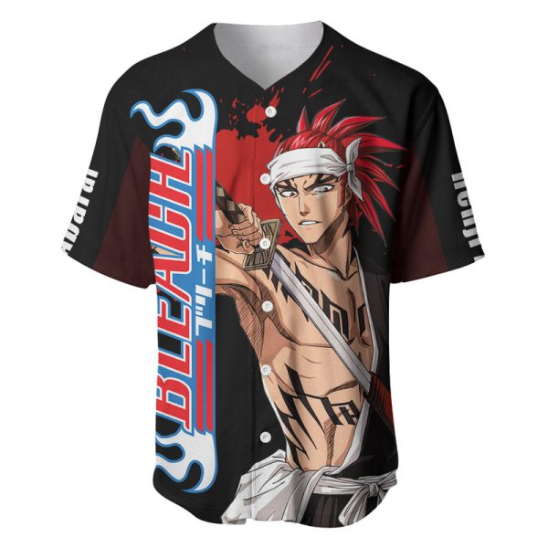 Renji Abarai Baseball Jersey BL Jacket For Men and Women Jezsport.com