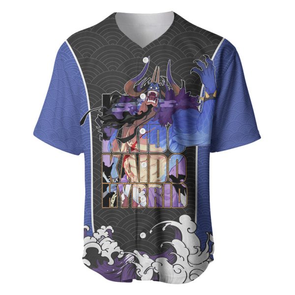 Kaido Hybrid - One Piece Baseball Jersey Japan Anime Style For Men and Women Jezsport.com